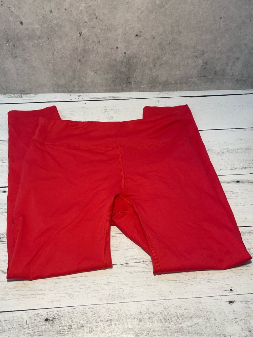 Outdoor voices yoga leggings activewear coral salmon pink red color